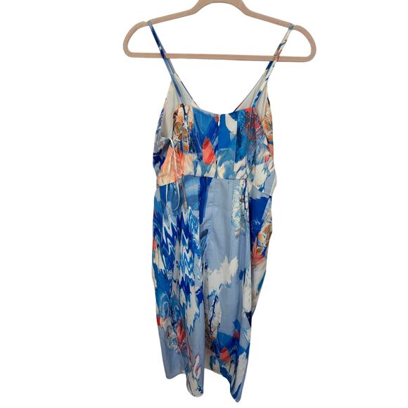 CHELSEA28 Print Faux Wrap Nautical Event Wedding 6 Art Deco Watercolor - Picture 6 of 6